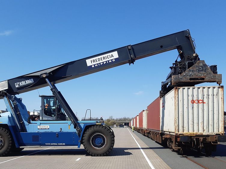 Chargement du conteneur